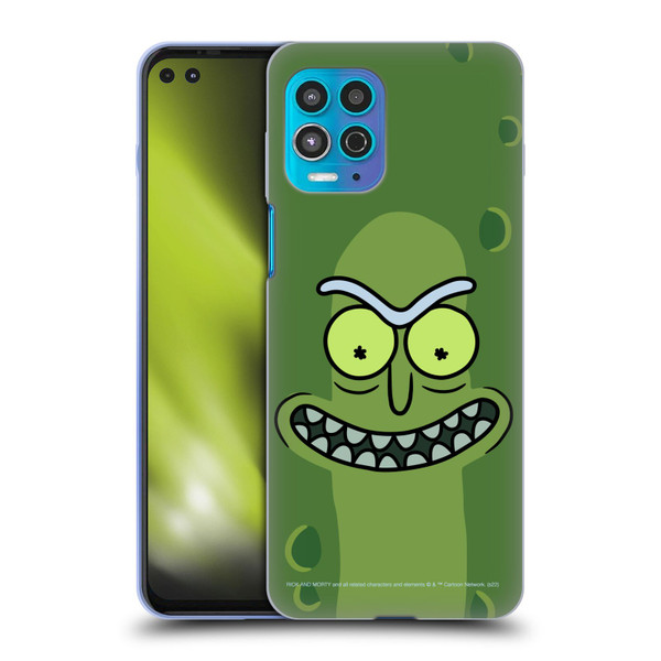Rick And Morty Season 3 Graphics Pickle Rick Soft Gel Case for Motorola Moto G100