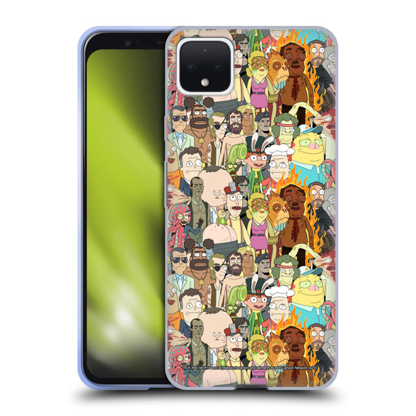 Rick And Morty Season 3 Graphics Interdimensional Space Cable Soft Gel Case for Google Pixel 4 XL