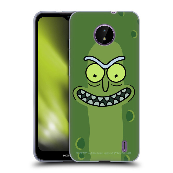 Rick And Morty Season 3 Graphics Pickle Rick Soft Gel Case for Nokia C10 / C20