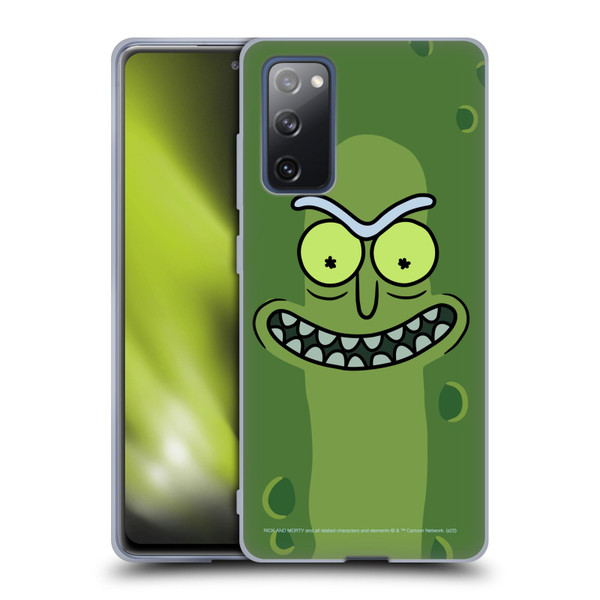 Rick And Morty Season 3 Graphics Pickle Rick Soft Gel Case for Samsung Galaxy S20 FE / 5G