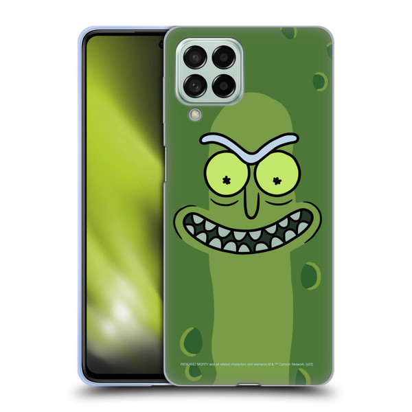 Rick And Morty Season 3 Graphics Pickle Rick Soft Gel Case for Samsung Galaxy M53 (2022)