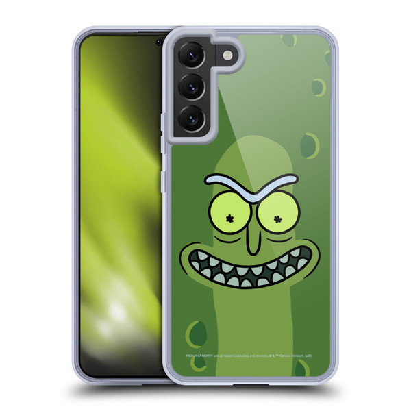 Rick And Morty Season 3 Graphics Pickle Rick Soft Gel Case for Samsung Galaxy S22+ 5G