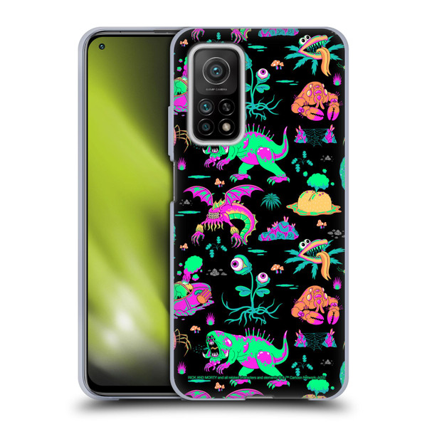 Rick And Morty Season 3 Graphics Aliens Soft Gel Case for Xiaomi Mi 10T 5G