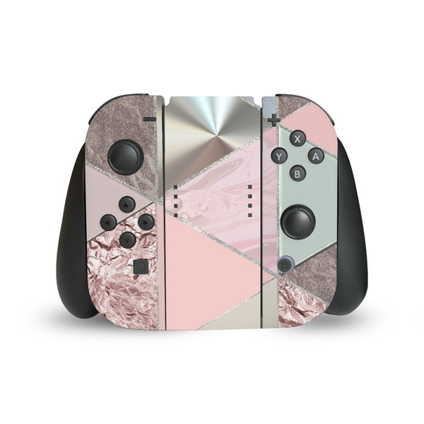 LebensArt Art Mix Soft Pastels Vinyl Sticker Skin Decal Cover for Nintendo Switch Joy Controller