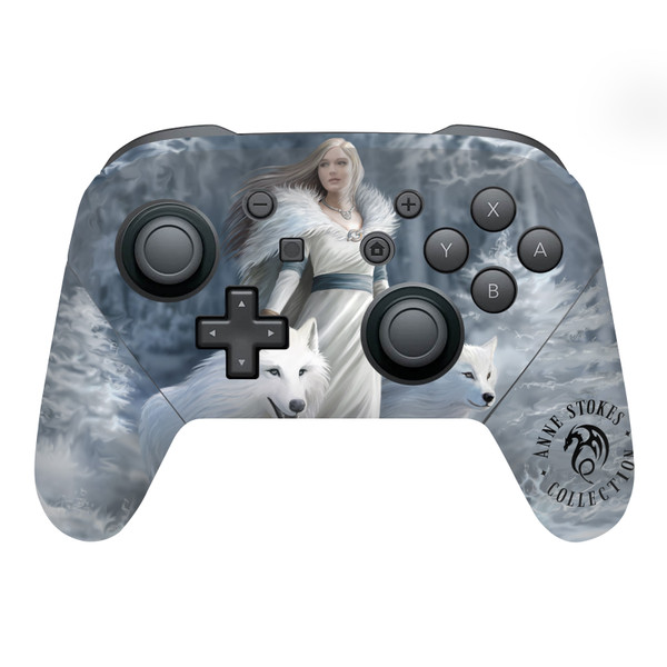 Anne Stokes Art Mix Winter Guardians Vinyl Sticker Skin Decal Cover for Nintendo Switch Pro Controller