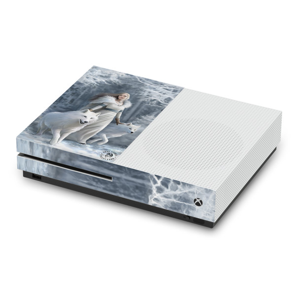 Anne Stokes Art Mix Winter Guardians Vinyl Sticker Skin Decal Cover for Microsoft Xbox One S Console