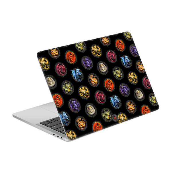 Anne Stokes Dragons Of The Sabbats Pattern Of Dragons Vinyl Sticker Skin Decal Cover for Apple MacBook Pro 13" A1989 / A2159