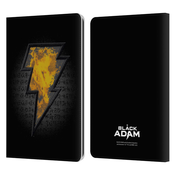 Black Adam Graphics Icon Leather Book Wallet Case Cover For Amazon Kindle Paperwhite 1 / 2 / 3