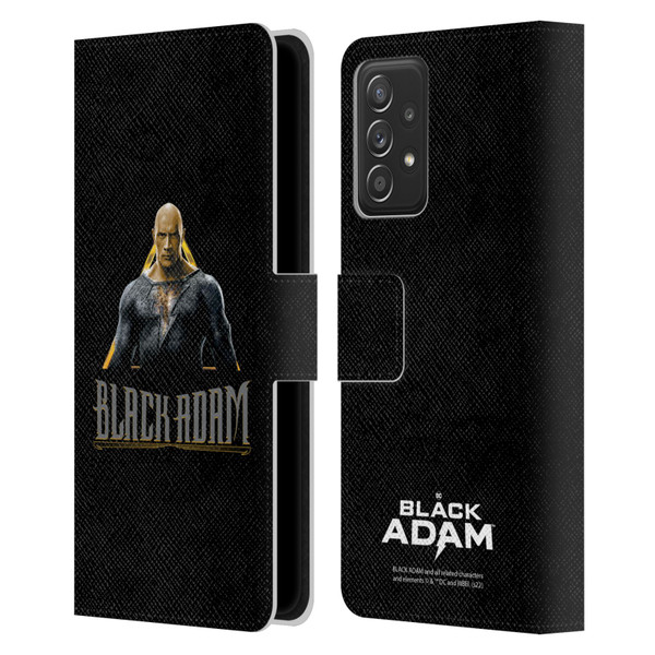 Black Adam Graphics Black Adam Leather Book Wallet Case Cover For Samsung Galaxy A53 5G (2022)