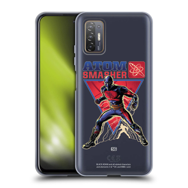 Black Adam Graphics Atom Smasher Soft Gel Case for HTC Desire 21 Pro 5G