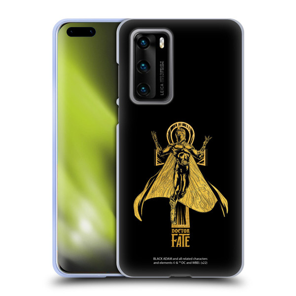 Black Adam Graphics Doctor Fate Soft Gel Case for Huawei P40 5G