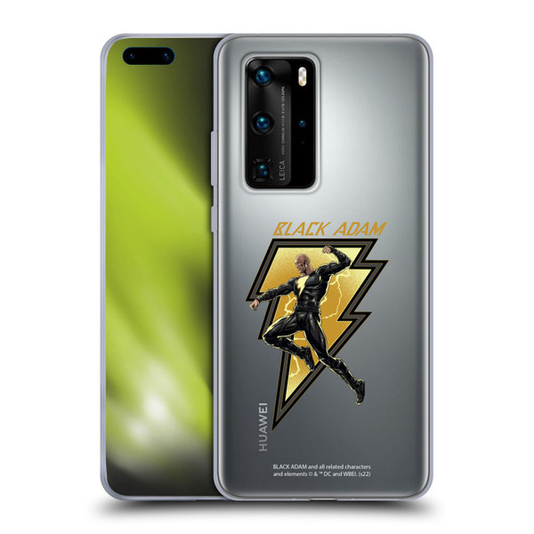 Black Adam Graphics Black Adam 2 Soft Gel Case for Huawei P40 Pro / P40 Pro Plus 5G