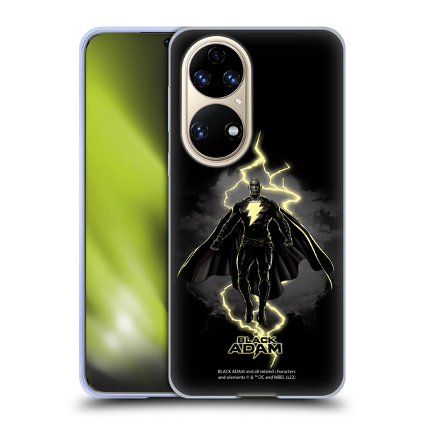 Black Adam Graphics Lightning Soft Gel Case for Huawei P50
