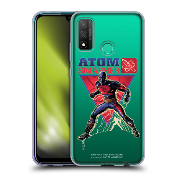 Black Adam Graphics Atom Smasher Soft Gel Case for Huawei P Smart (2020)