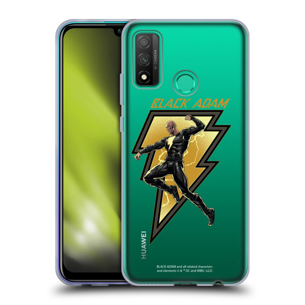 Black Adam Graphics Black Adam 2 Soft Gel Case for Huawei P Smart (2020)