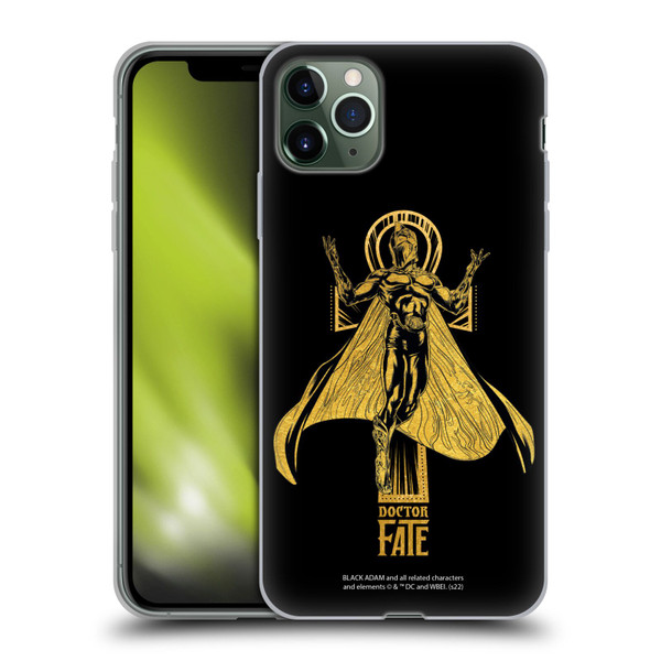Black Adam Graphics Doctor Fate Soft Gel Case for Apple iPhone 11 Pro Max