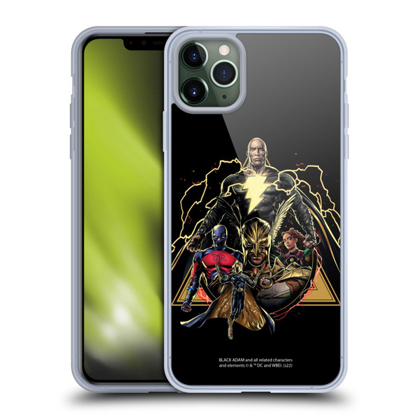 Black Adam Graphics Group Soft Gel Case for Apple iPhone 11 Pro Max