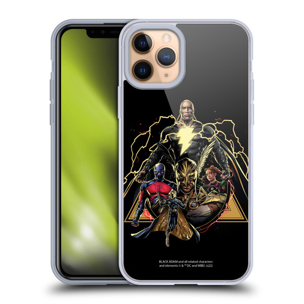 Black Adam Graphics Group Soft Gel Case for Apple iPhone 11 Pro