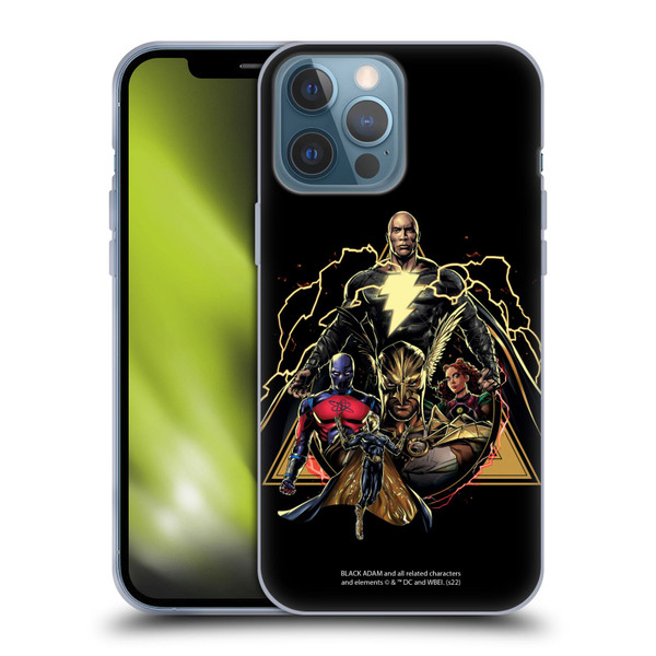 Black Adam Graphics Group Soft Gel Case for Apple iPhone 13 Pro Max
