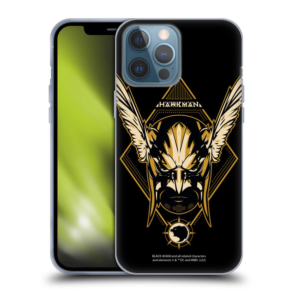 Black Adam Graphics Hawkman Soft Gel Case for Apple iPhone 13 Pro Max