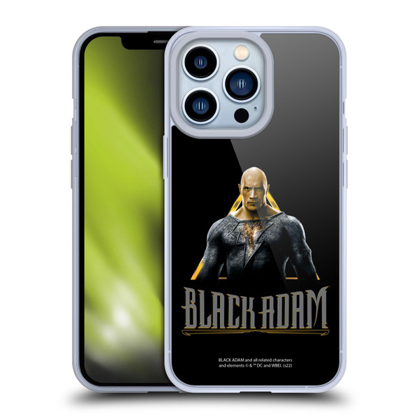 Black Adam Graphics Black Adam Soft Gel Case for Apple iPhone 13 Pro