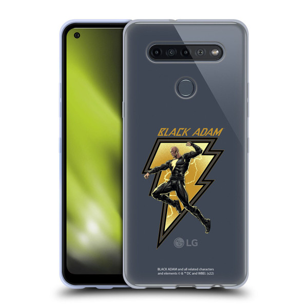 Black Adam Graphics Black Adam 2 Soft Gel Case for LG K51S