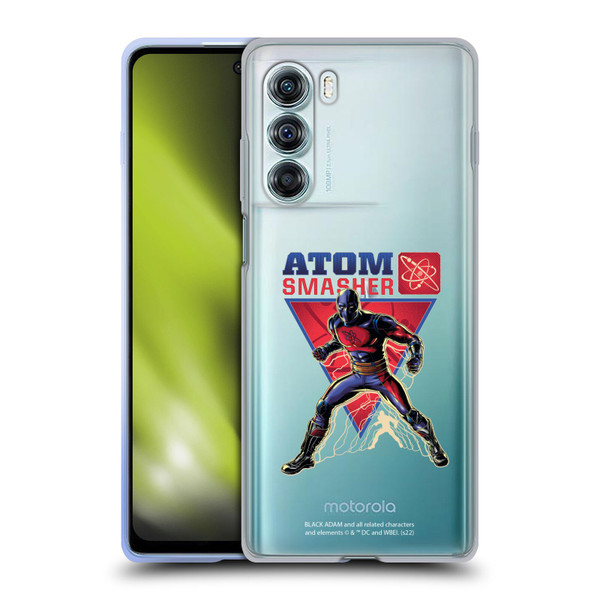Black Adam Graphics Atom Smasher Soft Gel Case for Motorola Edge S30 / Moto G200 5G