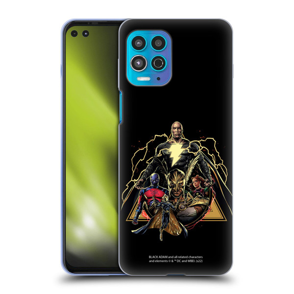 Black Adam Graphics Group Soft Gel Case for Motorola Moto G100