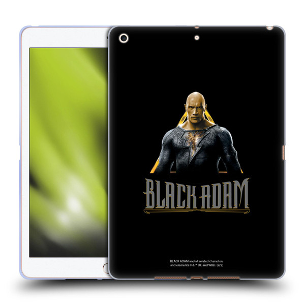 Black Adam Graphics Black Adam Soft Gel Case for Apple iPad 10.2 2019/2020/2021