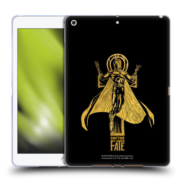 Black Adam Graphics Doctor Fate Soft Gel Case for Apple iPad 10.2 2019/2020/2021