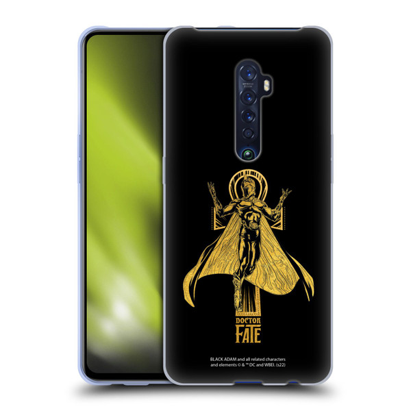 Black Adam Graphics Doctor Fate Soft Gel Case for OPPO Reno 2