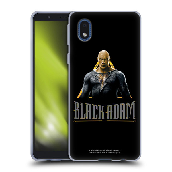 Black Adam Graphics Black Adam Soft Gel Case for Samsung Galaxy A01 Core (2020)