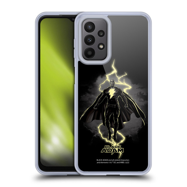 Black Adam Graphics Lightning Soft Gel Case for Samsung Galaxy A23 / 5G (2022)