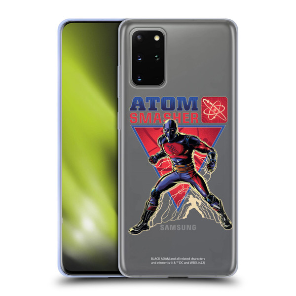 Black Adam Graphics Atom Smasher Soft Gel Case for Samsung Galaxy S20+ / S20+ 5G