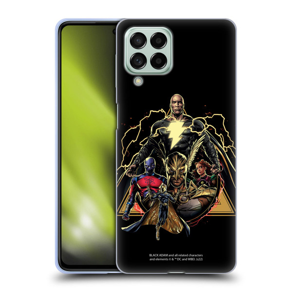 Black Adam Graphics Group Soft Gel Case for Samsung Galaxy M53 (2022)