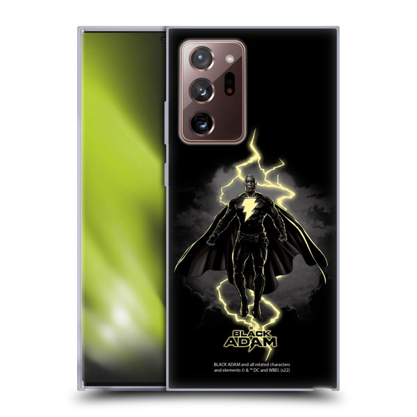 Black Adam Graphics Lightning Soft Gel Case for Samsung Galaxy Note20 Ultra / 5G