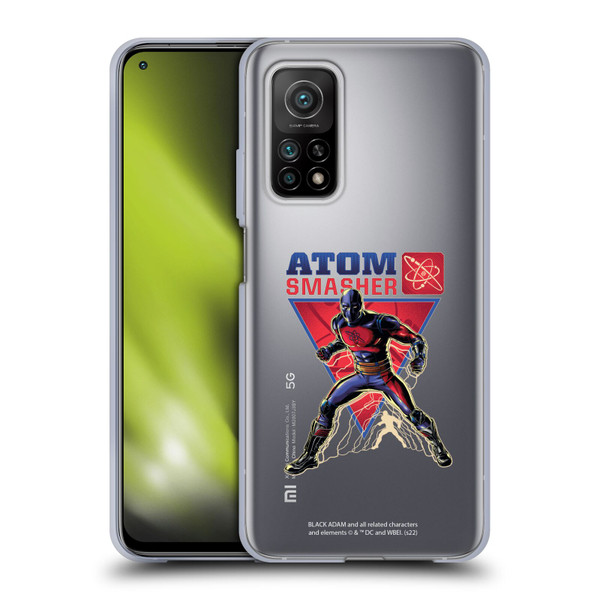 Black Adam Graphics Atom Smasher Soft Gel Case for Xiaomi Mi 10T 5G