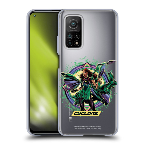 Black Adam Graphics Cyclone Soft Gel Case for Xiaomi Mi 10T 5G