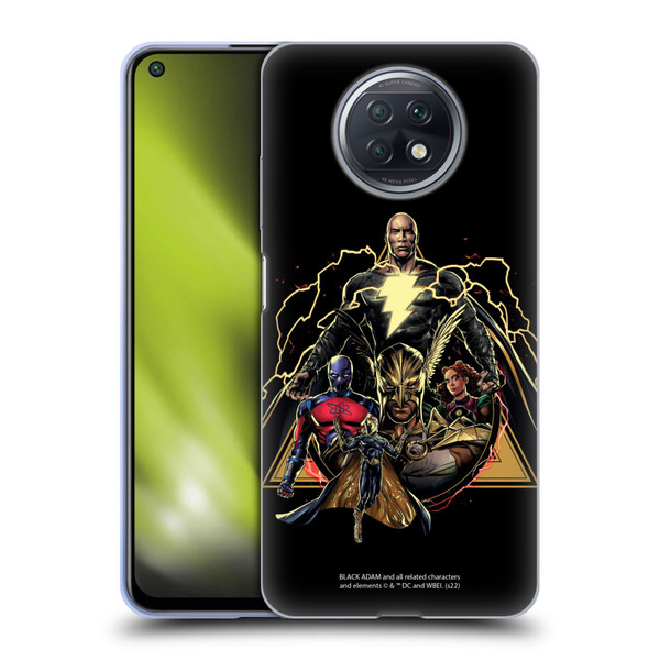 Black Adam Graphics Group Soft Gel Case for Xiaomi Redmi Note 9T 5G