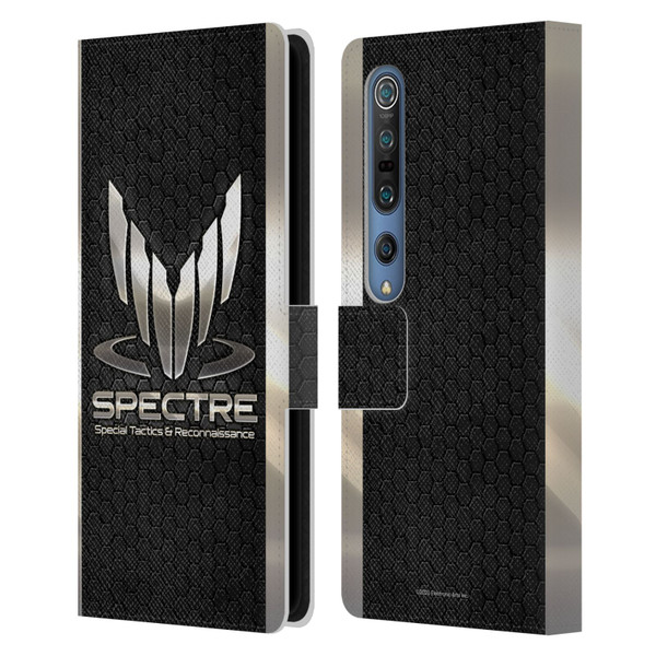 EA Bioware Mass Effect 3 Badges And Logos Spectre Leather Book Wallet Case Cover For Xiaomi Mi 10 5G / Mi 10 Pro 5G