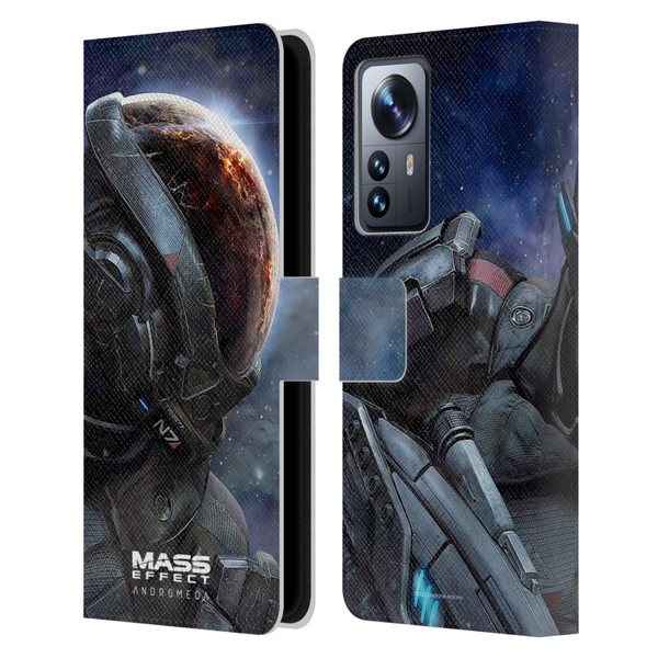 EA Bioware Mass Effect Andromeda Graphics Key Art 2017 Leather Book Wallet Case Cover For Xiaomi 12 Pro