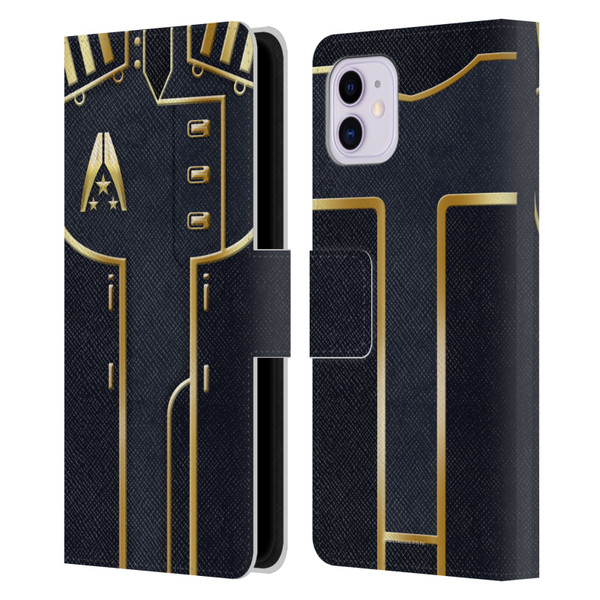 EA Bioware Mass Effect Armor Collection Officer Leather Book Wallet Case Cover For Apple iPhone 11