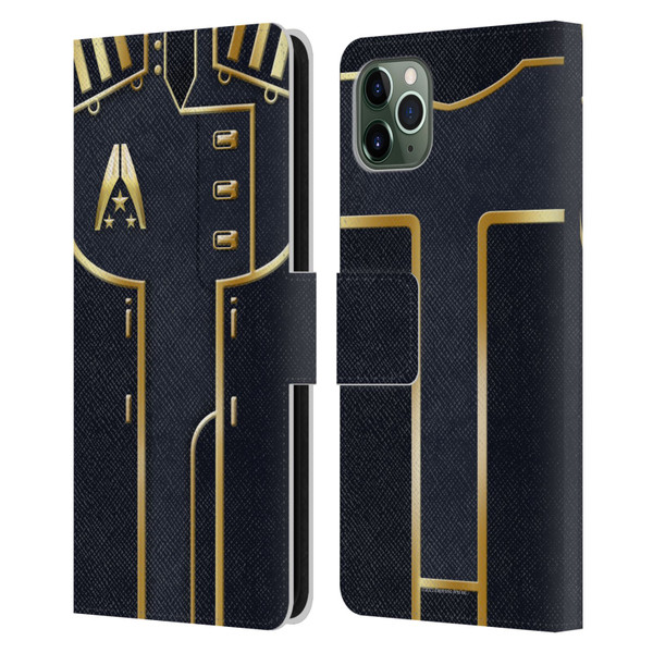 EA Bioware Mass Effect Armor Collection Officer Leather Book Wallet Case Cover For Apple iPhone 11 Pro Max