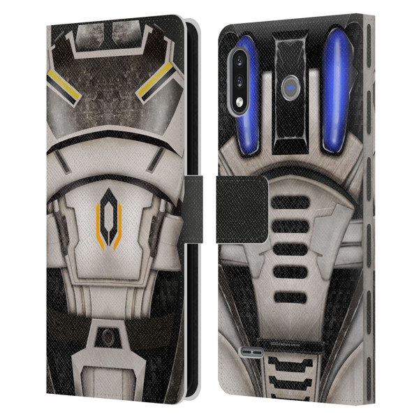 EA Bioware Mass Effect Armor Collection Cerberus Leather Book Wallet Case Cover For LG K22