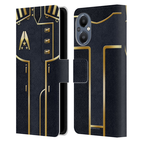 EA Bioware Mass Effect Armor Collection Officer Leather Book Wallet Case Cover For OnePlus Nord N20 5G