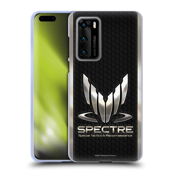 EA Bioware Mass Effect 3 Badges And Logos Spectre Soft Gel Case for Huawei P40 5G