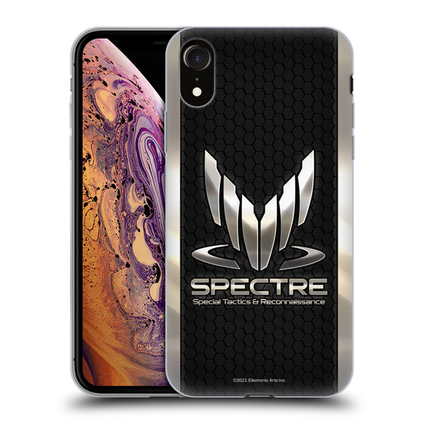 EA Bioware Mass Effect 3 Badges And Logos Spectre Soft Gel Case for Apple iPhone XR