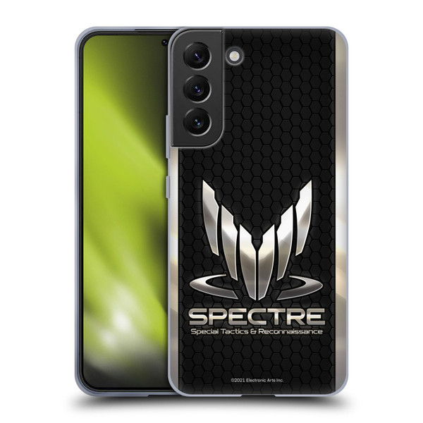 EA Bioware Mass Effect 3 Badges And Logos Spectre Soft Gel Case for Samsung Galaxy S22+ 5G