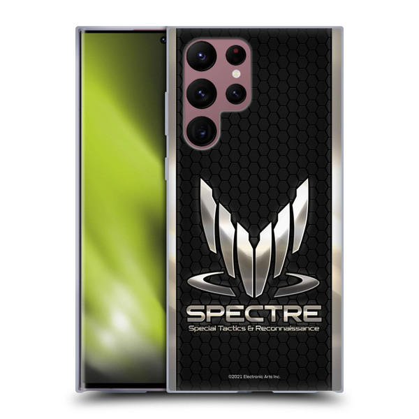 EA Bioware Mass Effect 3 Badges And Logos Spectre Soft Gel Case for Samsung Galaxy S22 Ultra 5G