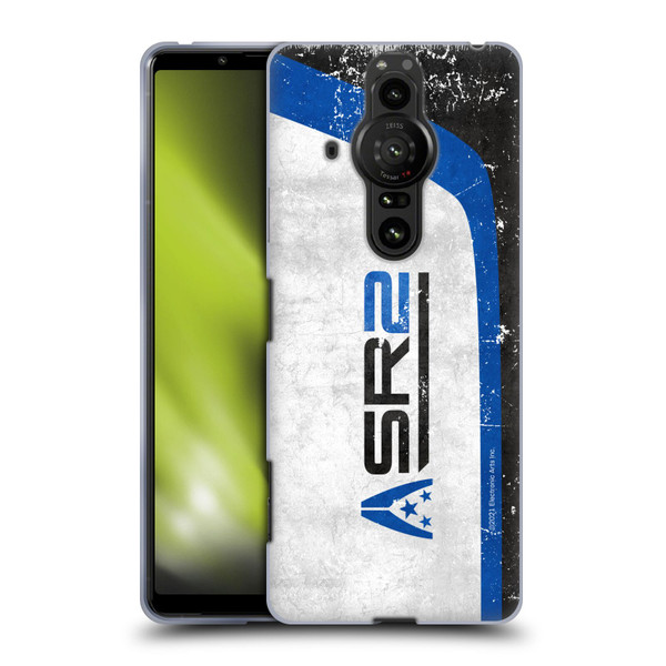 EA Bioware Mass Effect 3 Badges And Logos SR2 Normandy Soft Gel Case for Sony Xperia Pro-I